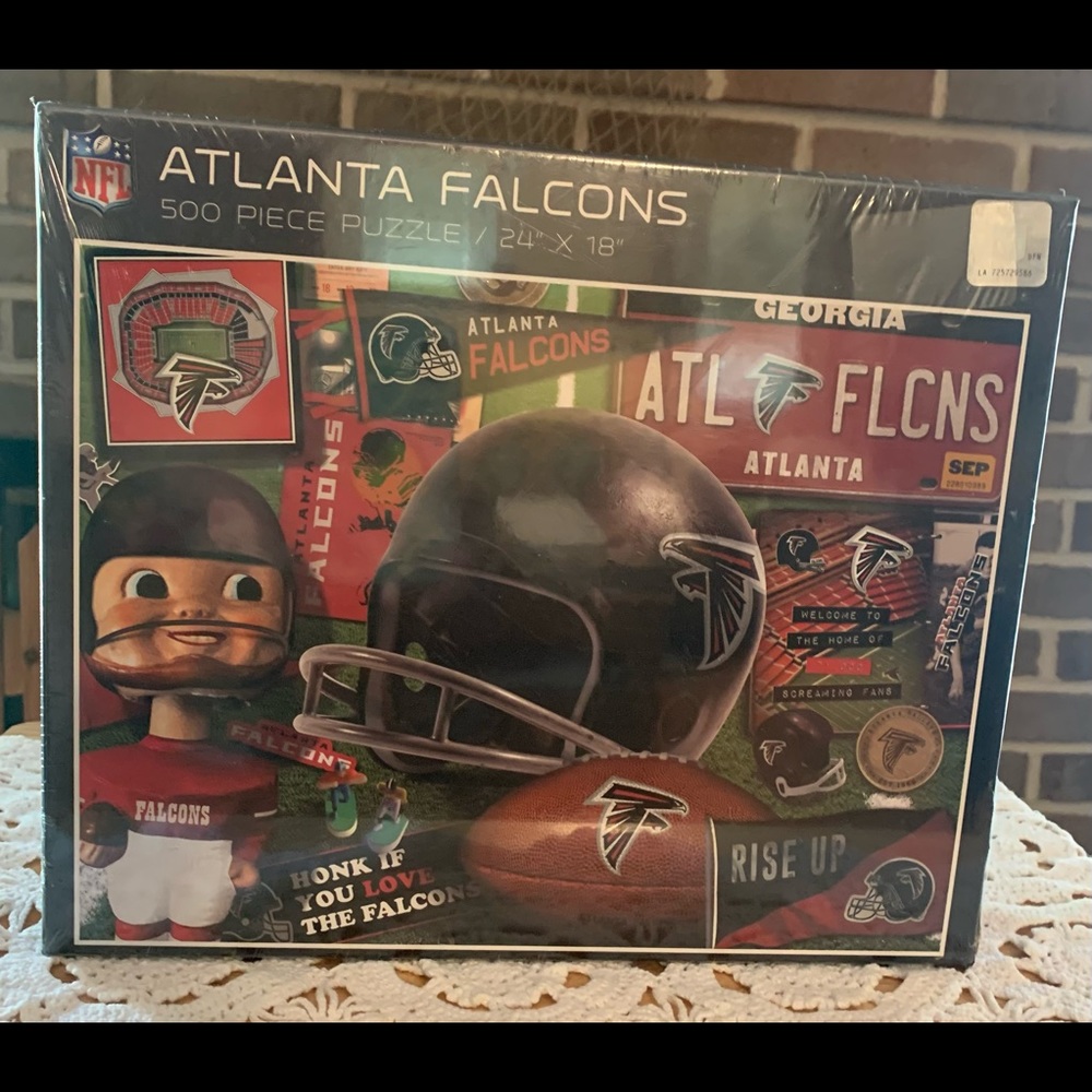 Brand New Sealed NFL Atlanta Falcons “You The Fan” 500 Piece Puzzle